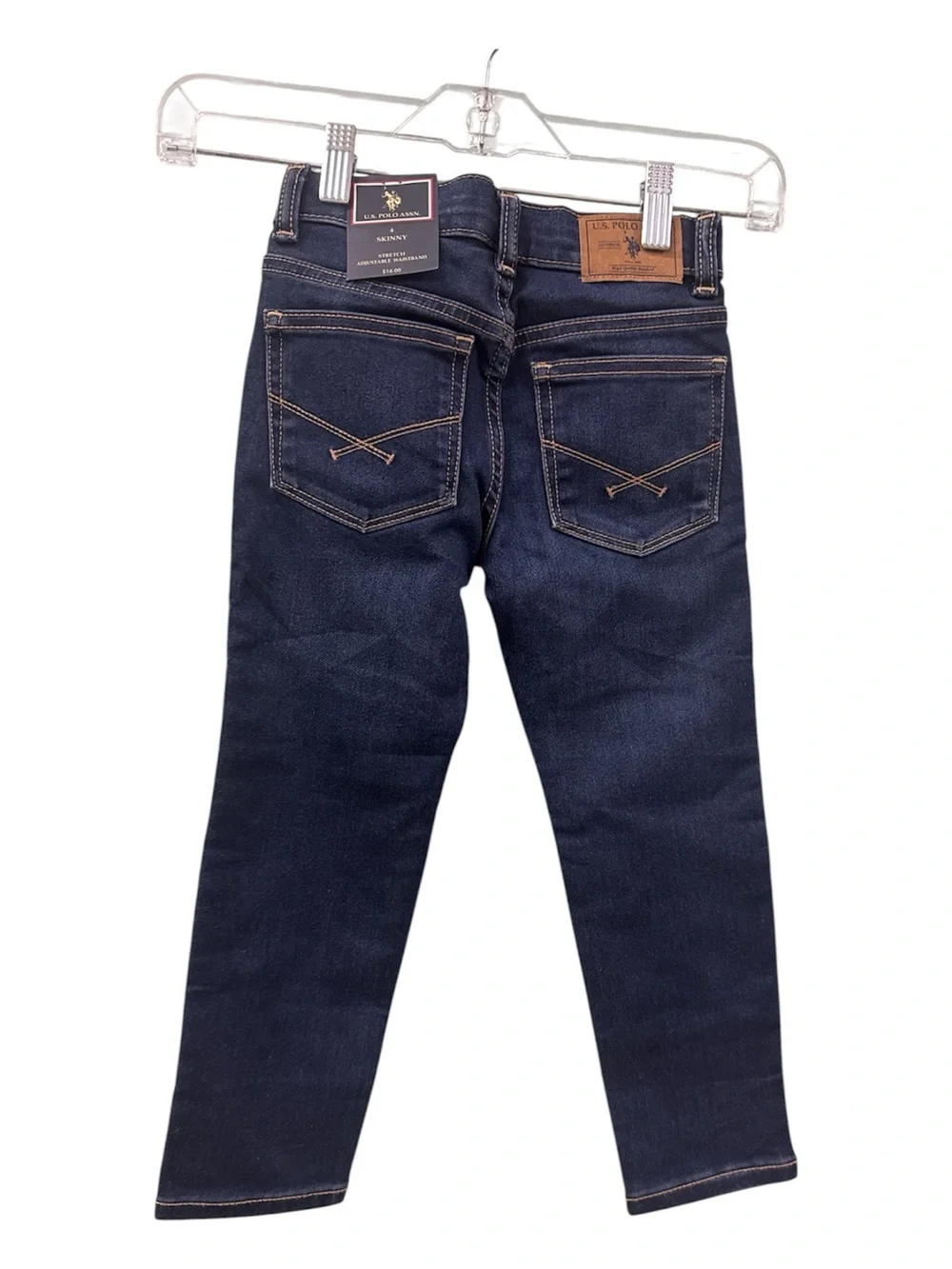 U.S. Polo Assn. Men's Slim Dark Blue Jeans